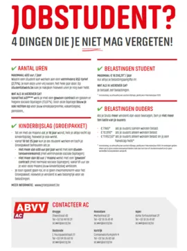 Poster AC - Jobstudenten